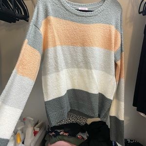 Color block sweater